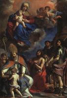 Guercino - The Patron Saints of Modena